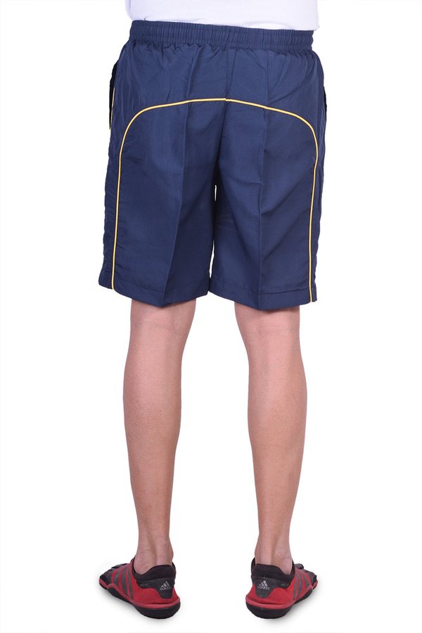 Shorts deportivos de algodón para hombres con bolsillos