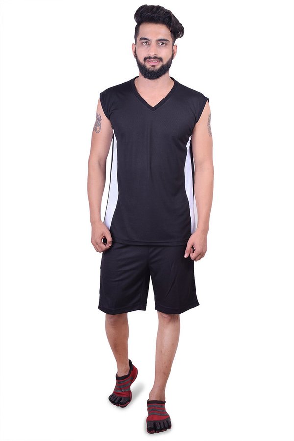 Chándal para hombre | Camiseta sin mangas + Shorts | Conjuntos de jogging de ropa deportiva